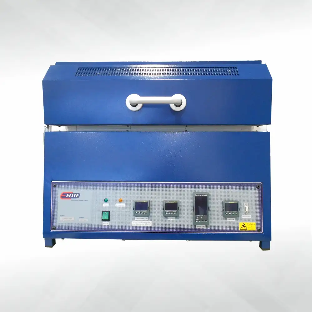 Three Zone Horizontal Split Tube Furnace