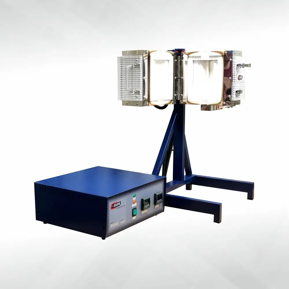 Single Zone Vertical Split Tube Furnace